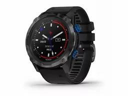 Смарт-годинник Garmin Descent Mk2i Titanium Carbon Gray DLC with Black Band (010-02132-01/11)