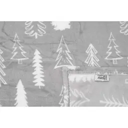Плед Ardesto Flannel, 200х160 см, ялинки (ART0110PB) - мініатюра 4