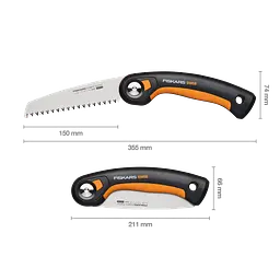 Складана пилка Fiskars Plus™ SW68 (1067552) - мініатюра 2