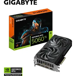 Відеокарта GIGABYTE GeForce RTX5060Ti 16Gb WINDFORCE (GV-N506TWF2-16GD) - мініатюра 11