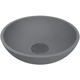 Умивальник Miraggio Palermo mirastone gray 0000977, Сірий