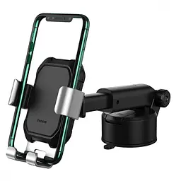 Тримач в машину Baseus Tank Gravity Car Mount With Suction Base silver (SUYL-TK0S) - мініатюра 6