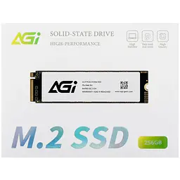 SSD 256Gb AGI AI198 M.2 2280 PCIe Gen 3x4 NVMe TLC, Retail - мініатюра 3
