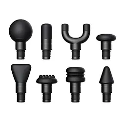 Ударний масажер для тіла Xiaomi WOLONOW Massage Gun Pro (FGPRO-55) 8 насадок - мініатюра 9