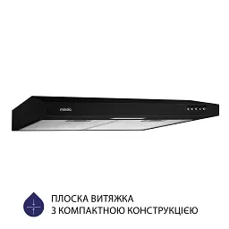 Витяжка плоска Minola HPL 613 BL - мініатюра 2