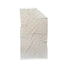 Рушник Lotus Home Pestemal - Anchor 90x160 beige бежевий