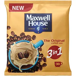 Кавовий напій Maxwell House 3 в 1 SD Original 540 г (30 шт. х 18 г)