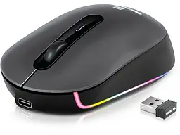 Миша REAL-EL RM-470W Dark Gray (EL123200049)