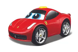 Автомодель Bb Junior Ferrari 458 Italia зі світловими та звуковими ефектами червоний (16-81604) - мініатюра 2