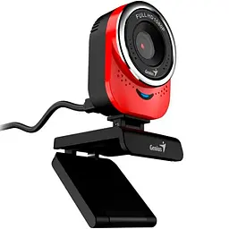 Веб-камера Genius Qcam 6000 Full HD Red (32200002408) [91340] - мініатюра 3