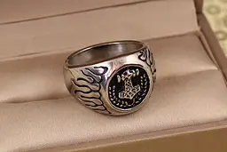 Кільце Xuping Jewelry Якір 20 р сріблясте