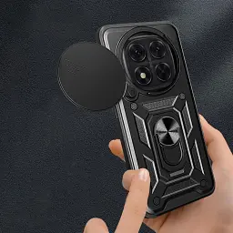 Панель BeCover Military для Xiaomi Redmi Note 14 Pro 5G Black (712869) - мініатюра 4
