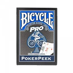 Карти гральні United States Playing Card Company Bicycle Pro PokerPeek (blue) (01456)