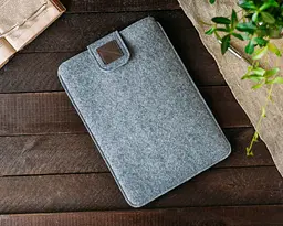 Чохол Gmakin Apple MacBook Air/Pro 13` GM55-13 Felt Case (Grey) [73589] - мініатюра 5