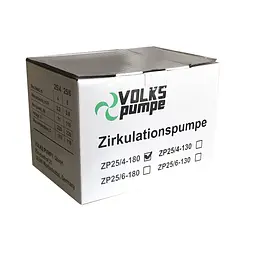 Насос циркуляційний Volks pumpe ZP25/4 180мм + гайки - мініатюра 3