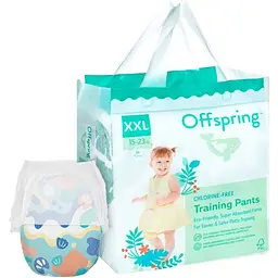 Підгузки-трусики Offspring Aquatic XXL (15-23 кг) 24 шт. (DP-OI-FAP-XXL24P-AQT)