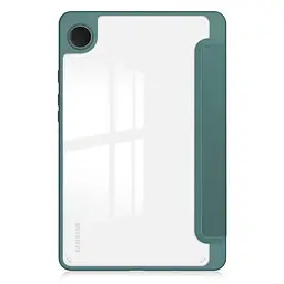 Чохол TPUCristal SlimTPU Spen holder Samsung Galaxy Tab A9 8.7 X110 X115 Темно-зелений - мініатюра 2