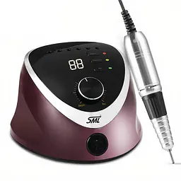 Фрезер для манікюру з педаллю SML Nail Sander M12 Рожевий (SML-M12PNK)