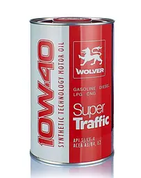 Автомобільна моторна олива WOLVER Super Traffic 10W-40 1л