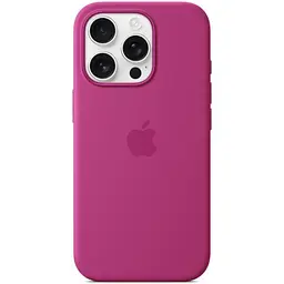 Силіконовий чохол CasePro Silicone Case with MagSafe Fuchsia для iPhone 16 Pro - мініатюра 2