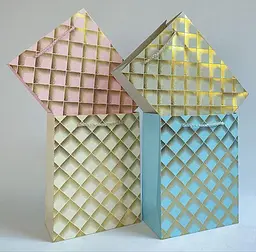 Пакет паперовий 26×33×12 см "Золоте доторкання" 12 шт в упаковці (282097)