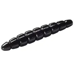 Силікон FishUP Morio 1.2" (12шт) #101 - Black, cheese taste