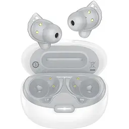 Бездротові TWS навушники Hoco EW203, вакуумні, BT5.4, 40mAh, 400mAh, 7h, white