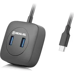 Концентратор Real-El CQ-407 black (EL123110011) - мініатюра 2