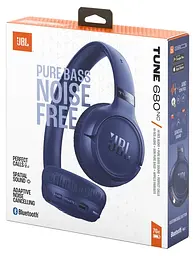 Навушники бездротові JBL TUNE 680NC синій (JBLT680NCBLU) (7225530) - мініатюра 9