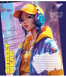 Набір зошитів Yes Street wear А5 в клітинку 18 аркушів 25 шт. (766974) - мініатюра 2