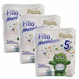 Підгузки-трусики Pillo premium 5 junior (12-18 кг) 60 шт