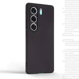 Чехол-накладка для смартфона TECNO Camon 40 4G (CM5) противоударный, силиконовый, термополиуретановый (ТПУ), с защитой камеры и корпуса, черный, защита всего корпуса, ArmorStandart (ARM88902) - мініатюра 2
