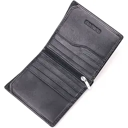 Чоловічий шкіряний гаманець ST Leather 9х10х1 см acs0024019 - мініатюра 3