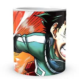 Кухоль GeekLand Моя геройська академія My Hero Academia Деку Удар MHA 02.520 330 мл білий - мініатюра 2