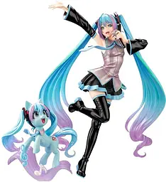 Фігурка Мій маленький поні Хацуне Міку і мій маленький поні My Little Pony Hatsune Miku and my little pony. 22 см CH MLP HMP 22 - мініатюра 3