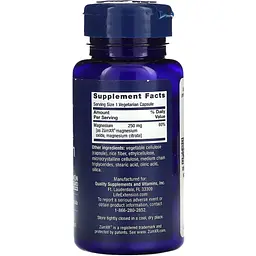 Магній пролонгованої дії Life Extension Extend-Release Magnesium 60 вегетаріанських капсул - мініатюра 2