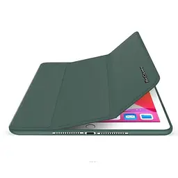 Чохол-книжка BeCover Tri Fold Soft TPU Silicone для Apple iPad 10.2 2019/2020/2021 Dark Green (708514) - мініатюра 4
