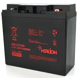 Акумуляторна батарея для ДБЖ Merlion AGM 12 V / 20 А*ч (HR1270W)