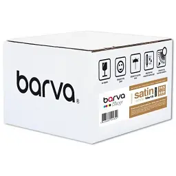 Фотопапір Barva, сатин, A6 (10x15), 255 г/м², 500 арк, серія "Profi" (IP-V255-272)