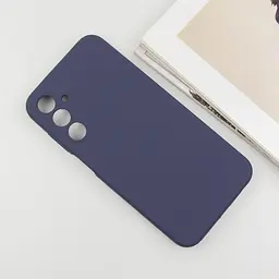 Чохол Lakshmi Silicone Cover Full Camera (AAA) для Samsung Galaxy S25+ Темно-синій / Midnight blue - мініатюра 6