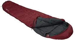 Спальний мішок High Peak TR 300/0°C Dark Red/Grey Left (23066) - мініатюра 2