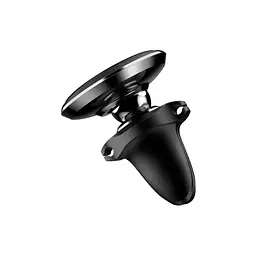Універсальний автотримач Baseus Magnetic Car Mount Phone Holder with Cable Clip Air Vent Version Cluster Black (C40141201113-00) - мініатюра 4