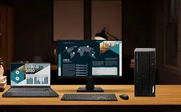 Монiтор MSI 21.5` Pro MP225V VA Black 100Hz - мініатюра 9