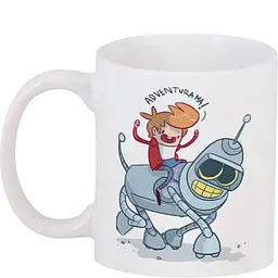 Кухоль GeekLand Футурама Futurama 02.42.383 330 мл білий - мініатюра 3
