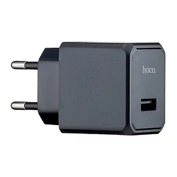 МЗП Hoco CS11A Ocean single port charger (EU) Black