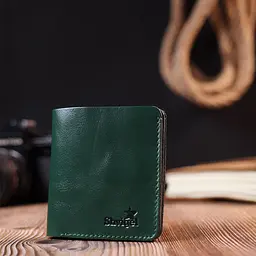 Шкіряне портомне унісекс Shvigel 9.3х9.5х1.3 см acs0022839 - мініатюра 6