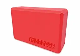 Блок для йоги EasyFit EVA Червоний (EF-1818-R) - мініатюра 4