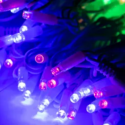 Світлодіодна новорічна гірлянда Line M-1, 11 м, 90 LED, різнокольорове світіння, 220V, для ялинки та вікна - мініатюра 8