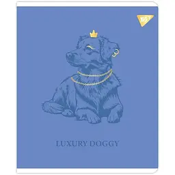 Зошит для записів А5 Yes Luxure doggy 24 аркуша в клітинку (767539)