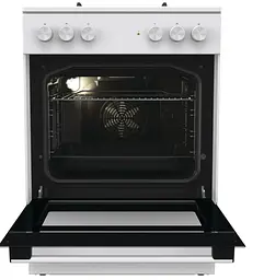 Плита комбінована Gorenje GK6A40WFFM (чавунні решітки, гриль, конвекція) - мініатюра 5